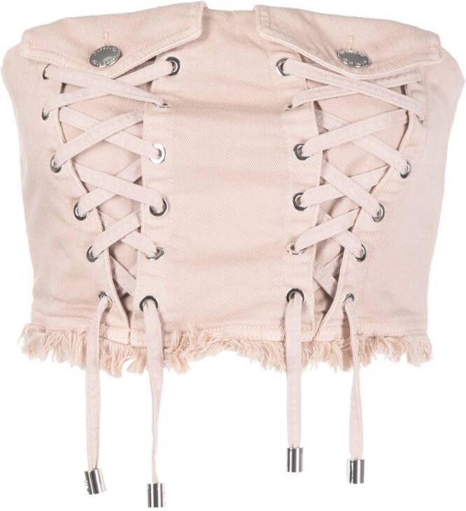 PINKO Cropped top Roze