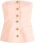PINKO Strapless top Roze - Thumbnail 1