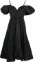 PINKO Midi-jurk met ceintuur Zwart - Thumbnail 1