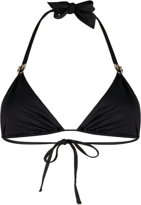 PINKO Triangel bikinitop Zwart