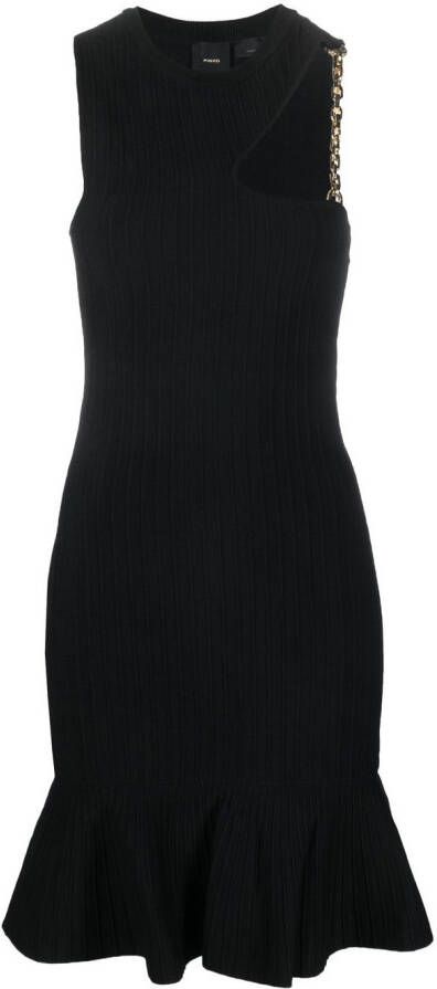 PINKO Uitgesneden mini-jurk Zwart