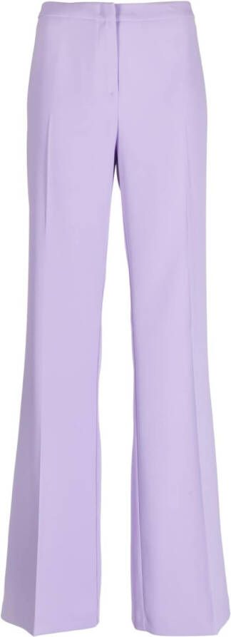 PINKO wide-leg tailored pants Paars