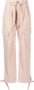 PINKO Broek met wijde pijpen Beige - Thumbnail 1