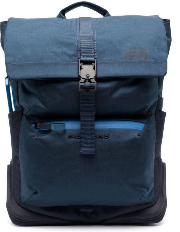 PIQUADRO Corner 2.0 rugzak met vakken Blauw