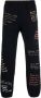 Pleasures Broek met print Zwart - Thumbnail 1