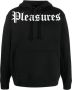 Pleasures Hoodie met logoprint Zwart - Thumbnail 1
