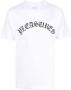 Pleasures T-shirt met logoprint Wit - Thumbnail 1
