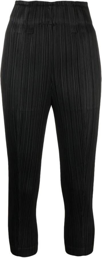 Pleats Please Issey Miyake Plooibroek Zwart