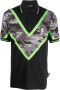 Plein Sport Katoenen poloshirt Zwart - Thumbnail 1
