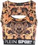 Plein Sport Tanktop met barokprint Zwart - Thumbnail 1