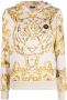 Plein Sport Blouse met barokprint Beige - Thumbnail 1