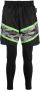 Plein Sport Overhemd met camouflageprint Zwart - Thumbnail 1
