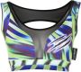 Plein Sport Cropped top Groen - Thumbnail 1
