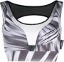Plein Sport Cropped top Wit - Thumbnail 1