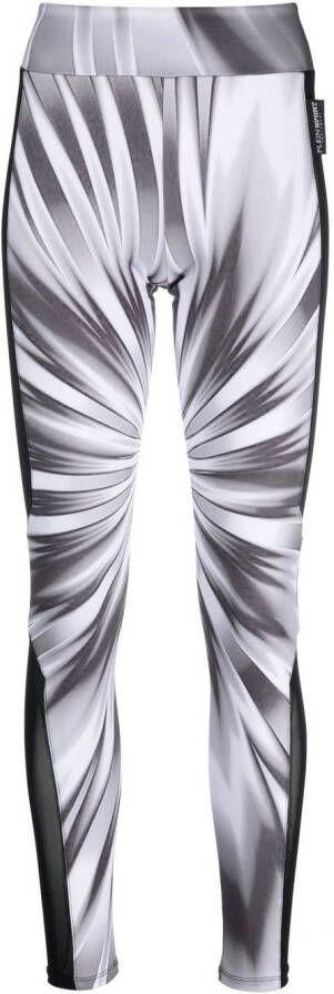 Plein Sport High waist legging Wit