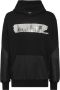 Plein Sport Hoodie met logo-reliëf Zwart - Thumbnail 1