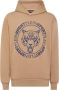 Plein Sport Hoodie met logoprint Bruin - Thumbnail 1