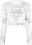 Plein Sport Cropped top Wit - Thumbnail 1