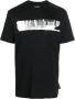 Plein Sport Katoenen T-shirt Zwart - Thumbnail 1