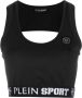 Plein Sport Katoenen tanktop Zwart - Thumbnail 1