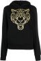 Plein Sport Hoodie met logoprint Zwart - Thumbnail 1