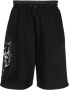 Plein Sport Trainingsshorts met logoprint Zwart - Thumbnail 1
