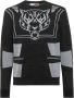 Plein Sport Trui met logoprint Zwart - Thumbnail 1