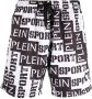 Plein Sport Zwembroek met logoprint Wit - Thumbnail 1