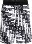Plein Sport Trainingsshorts met logoprint Zwart - Thumbnail 1