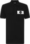 Plein Sport Poloshirt met logopatch Zwart - Thumbnail 1