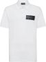 Plein Sport Poloshirt met logoplakkaat Wit - Thumbnail 1