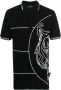 Plein Sport Poloshirt met tijgerprint Zwart - Thumbnail 1