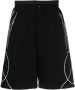 Plein Sport Shorts met elastische taille Zwart - Thumbnail 1