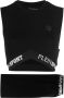 Plein Sport Shorts met logoprint Zwart - Thumbnail 1