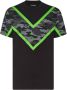 Plein Sport T-shirt met camouflageprint Zwart - Thumbnail 1