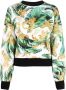 Plein Sport Sweater met bloemenprint Groen - Thumbnail 1