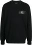 Plein Sport Sweater met logopatch Zwart - Thumbnail 1