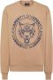 Plein Sport Sweater met logoprint Bruin - Thumbnail 1