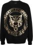 Plein Sport Sweater met logoprint Zwart - Thumbnail 1