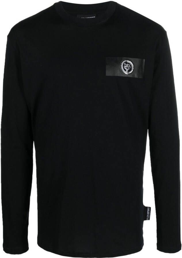 Plein Sport T-shirt met tijgerpatroon Zwart