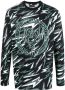 Plein Sport T-shirt met bliksemprint Zwart - Thumbnail 1