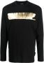 Plein Sport T-shirt met logo-reliëf Zwart - Thumbnail 1
