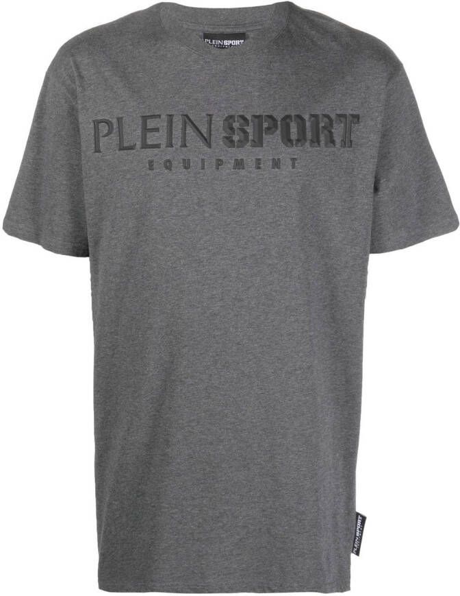 Plein Sport T-shirt met logoprint Grijs