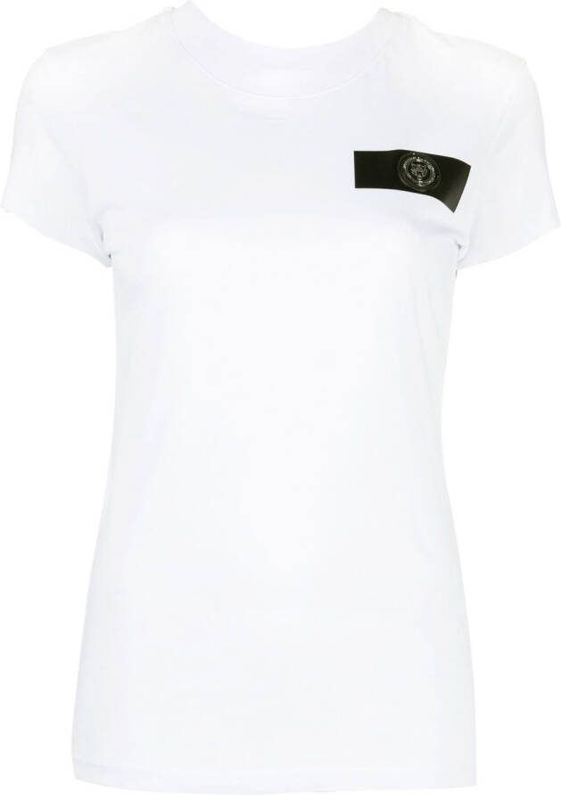 Plein Sport T-shirt met logoprint Wit