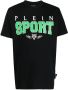 Plein Sport T-shirt met logoprint Zwart - Thumbnail 1