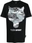 Plein Sport T-shirt met logoprint Zwart - Thumbnail 1