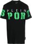 Plein Sport T-shirt met logoprint Zwart - Thumbnail 1