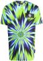 Plein Sport T-shirt met tie-dye print Groen - Thumbnail 1