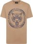 Plein Sport T-shirt met tijgerprint Beige - Thumbnail 1