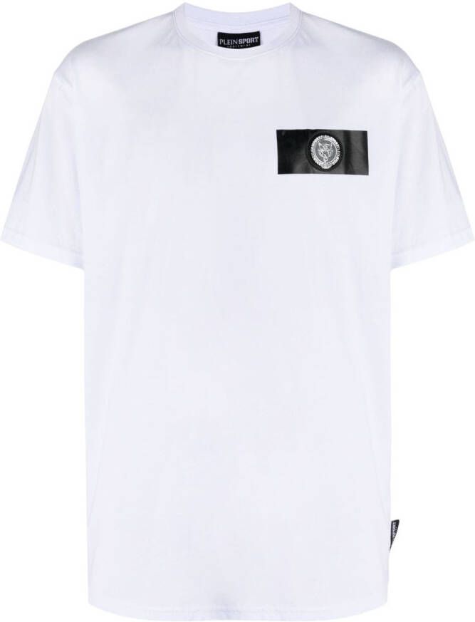 Plein Sport T-shirt met print Wit